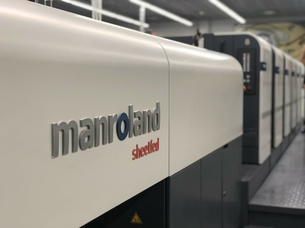 8+1 Color Offset Printing Press — Manroland (Germany)