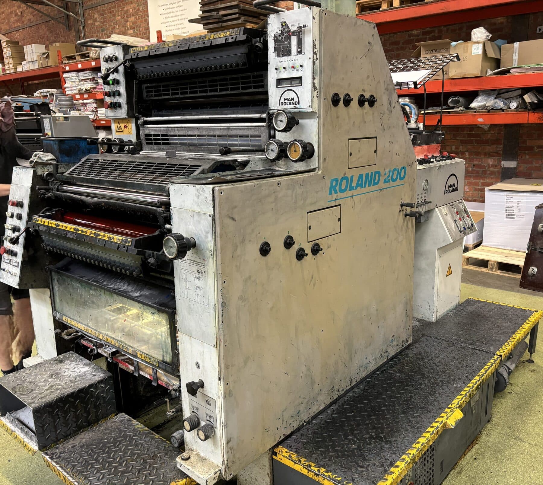 5-Color Offset Printing Press — Manroland (Germany)