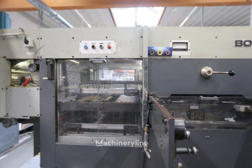 Automatic Die Cutting Machine — Bobst