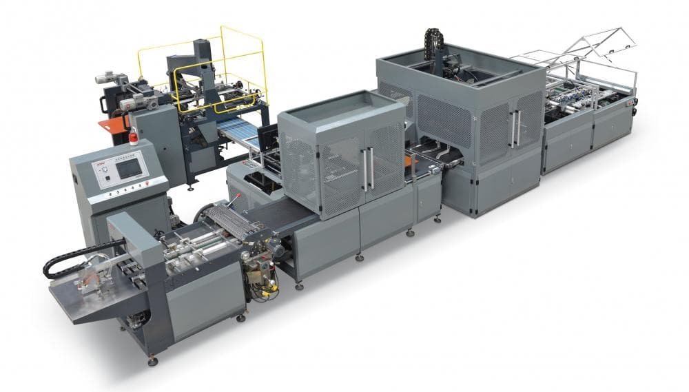 Automatic Liquor Box Machine — unbranded