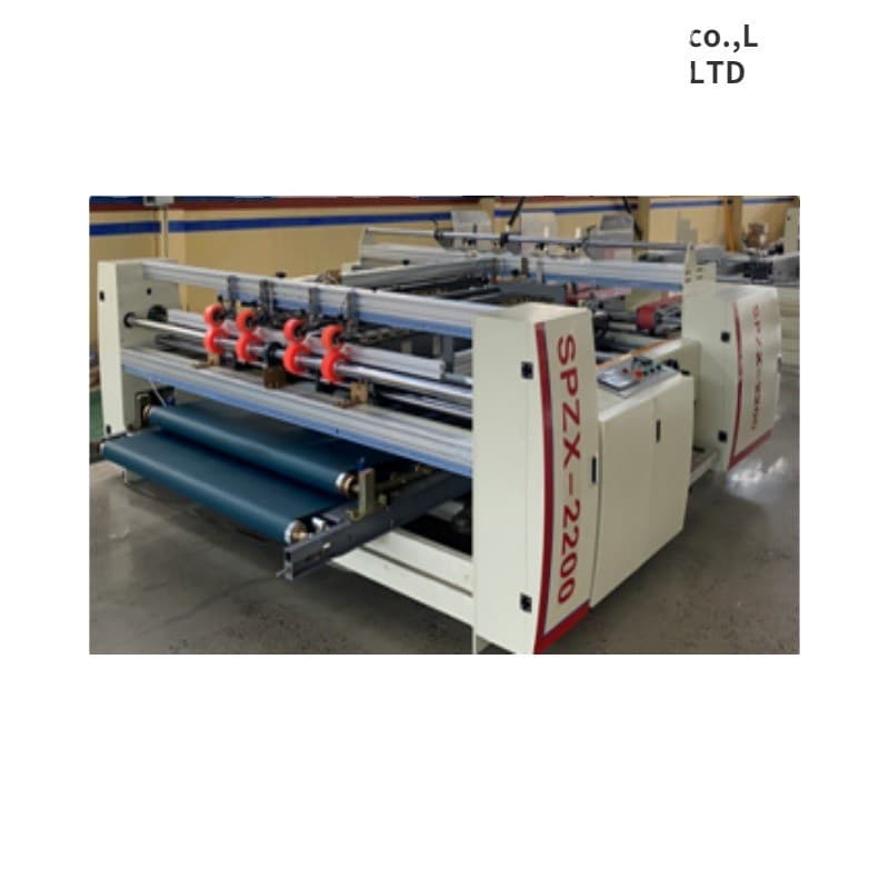 Semi-Automatic Pasting Machine — unbranded